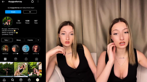 Seksi sarışın Bigo Kızı