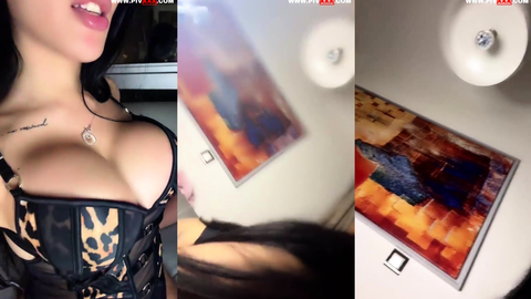 Tango Leopar Esmer Hatun Göğüslerini Sıkıp Öpüşüyor