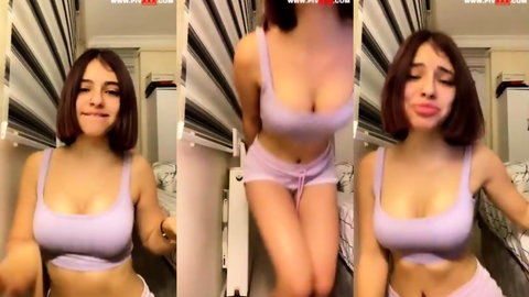 amelya tango kalçasını sallayıp memelerini sergiliyor