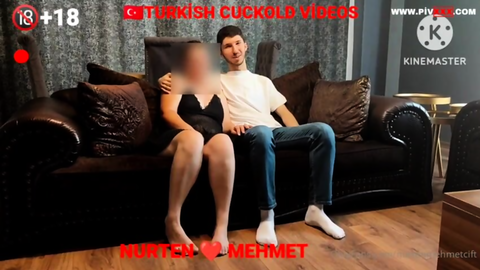 Nurten Mehmet çifti genç oğlana karısını sikitirtiyor