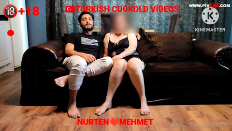 TurkishCuckold karısını çeşitli pozisyonlarda inletiyor