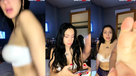Tango Pabirli iç çamaşırıyla azgınca dans edip sakso çekiyor
