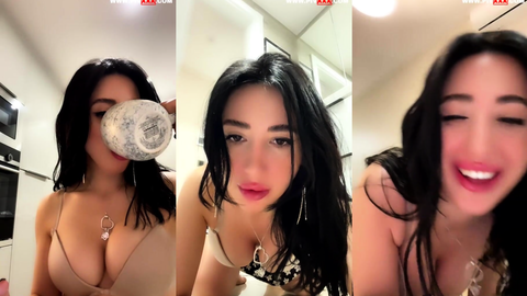 Tango Samael mutfakta kalçalarını kıvırıyor