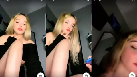 Ceydaria Yayında Bacaklarını Sergiliyor