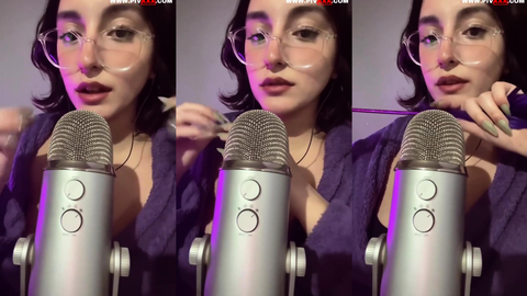 Senadeska ASMR mikrofonu yalayarak azdırıyor