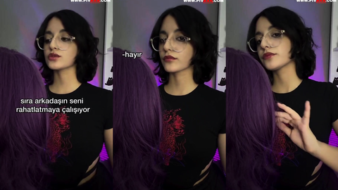 Senadeska ASMR mor perukla hayır diyerek rahatlatıyor