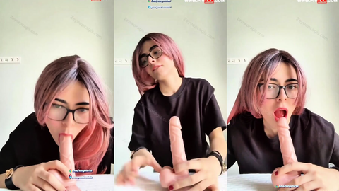 ayça cağan ifşa video dildoya sakso çekiyor yalıyor