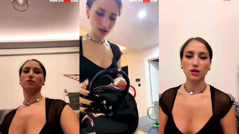 eylül deniz tango tangoda dans edip memelerini okşuyor