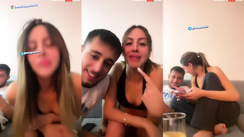 semfunny tangoda kalçalarını elletip poz veriyor
