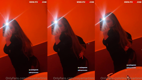 mayamartinni onlyfans videosunda flash açıp poposunu gösterdi