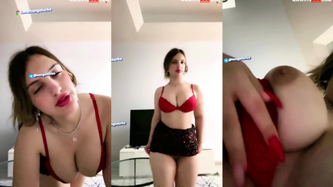 tusem tango memelerini açıp okşuyor ve inliyor