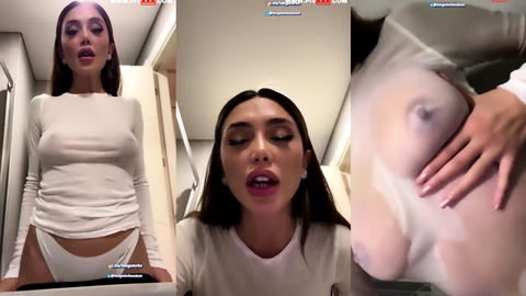 Lana Gordita banyoda dildo sokup inliyor