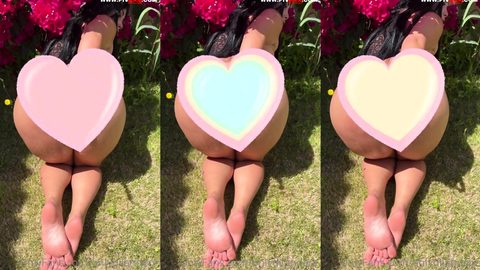 dilan dere onlyfans'ta çimlerde götünü kalp ile kapatarak ayaklarını sergiledi