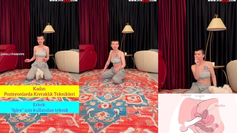 inci mercan onlyfans'ta köpeğiyle üstsüz poz verip memelerini tutuyor