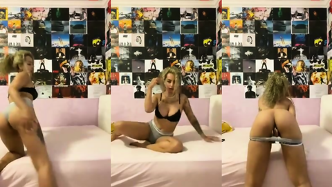 shawty tangoda götünü açıp memelerini gösteriyor