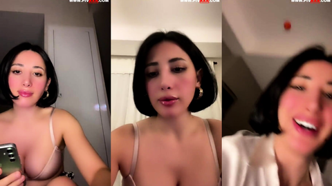 tango samael canlıda memelerini gösterip kıvırıyor