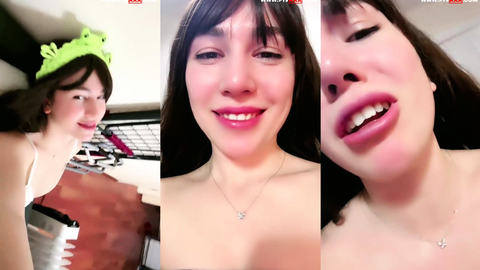 study webcamda soyunup amını parmaklıyor